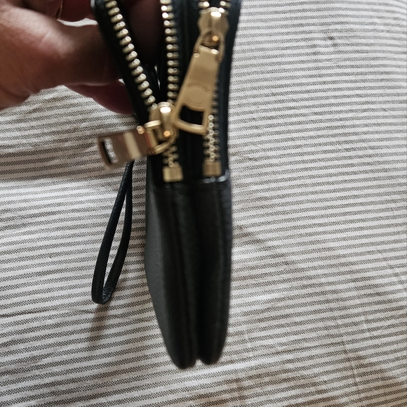 Coach Double Zip Wristlet Wallet Phone Carrier - Picture 8 of 8